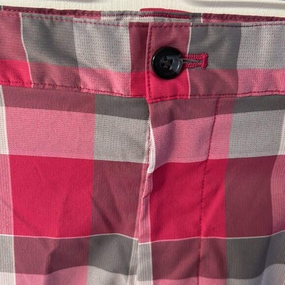 Izod PerformX plaid golf shorts men’s size 40 - Picture 2 of 12
